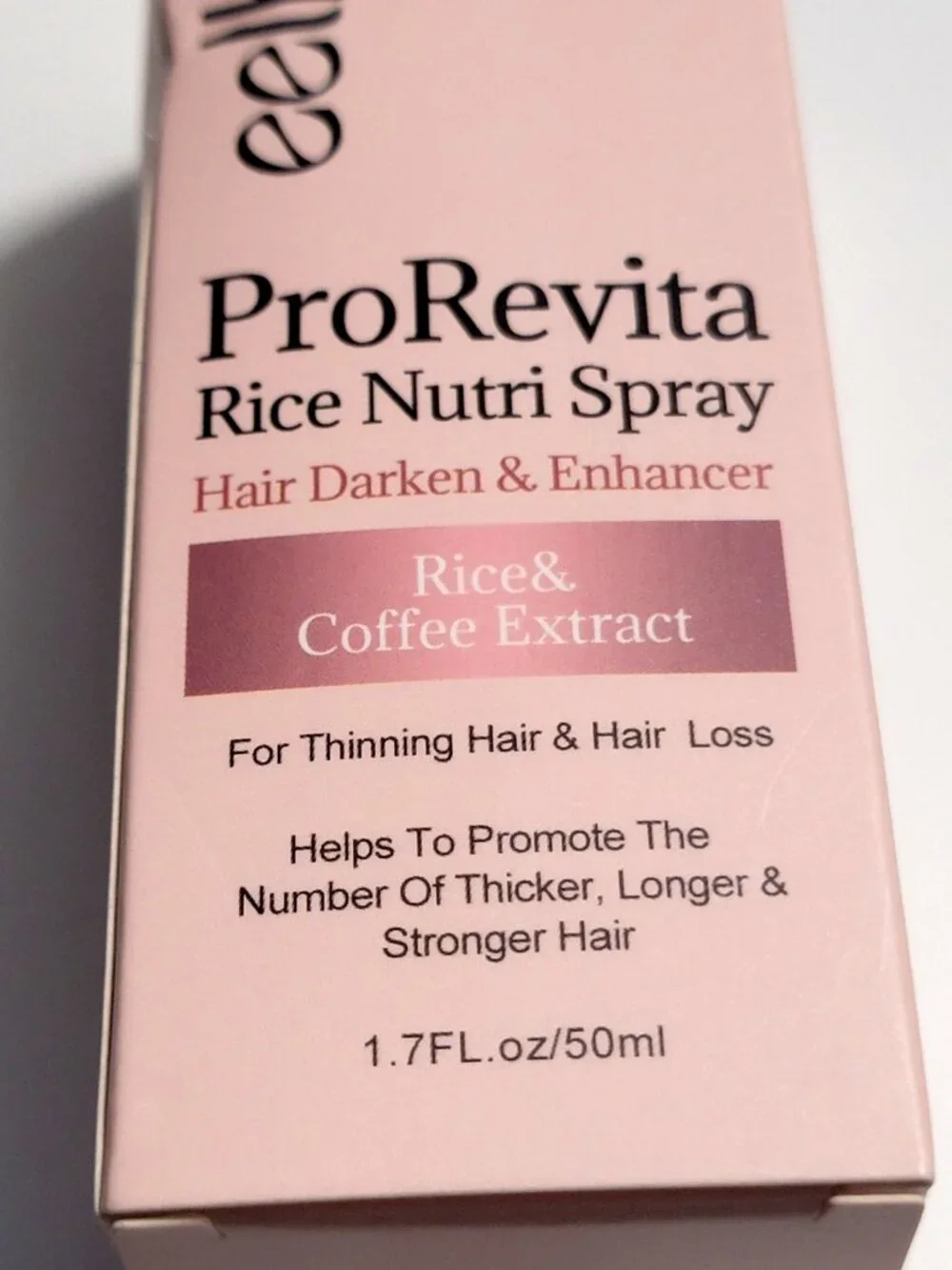 EELHOE ProRevita Rice Nutri Spray with Coffee Hair Darken and Enhancer